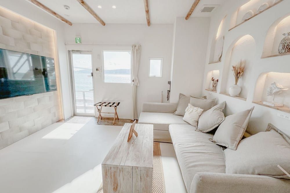 Beachhouse Geragera - קובה - סלון