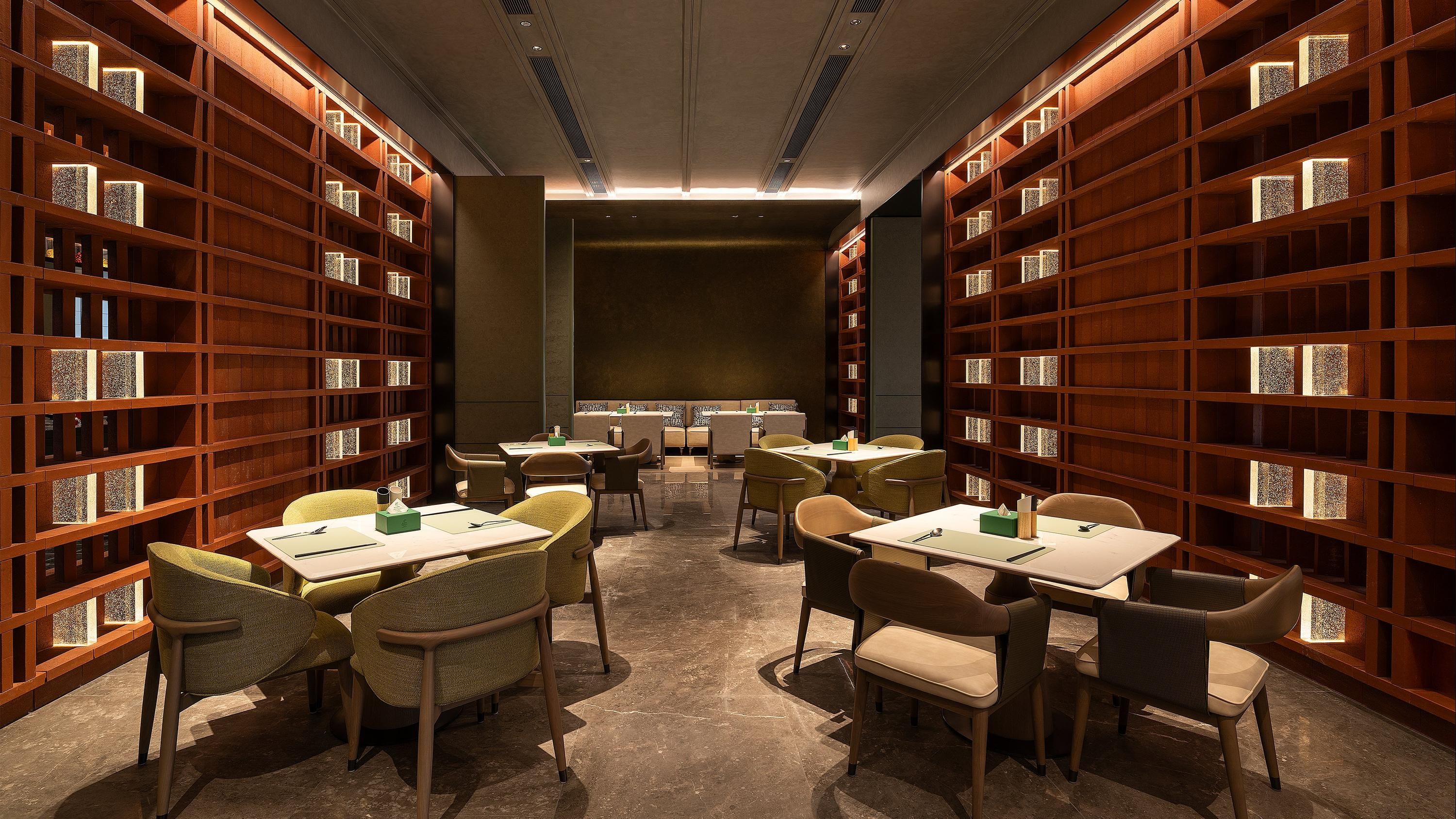 هوليداي إن وونتشو أيربورت باي آيتش جي - ونزهو - مطعم