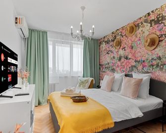 1bdr Apartment Perla 225 - Bukarest - Schlafzimmer