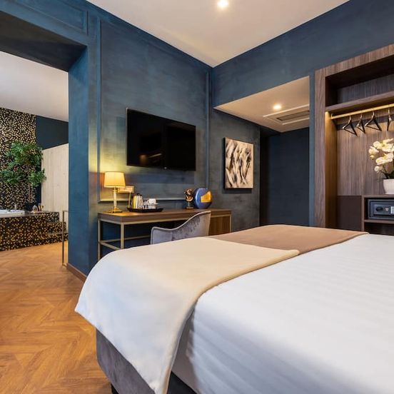 Bedroom view of Dharma Style Hotel