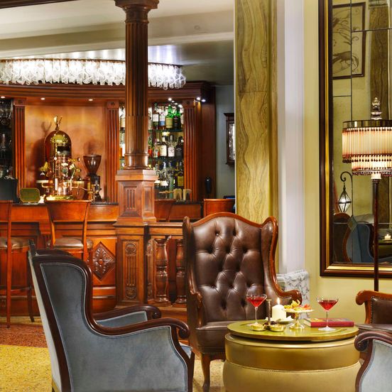 Bar view of Grand Hotel Savoia