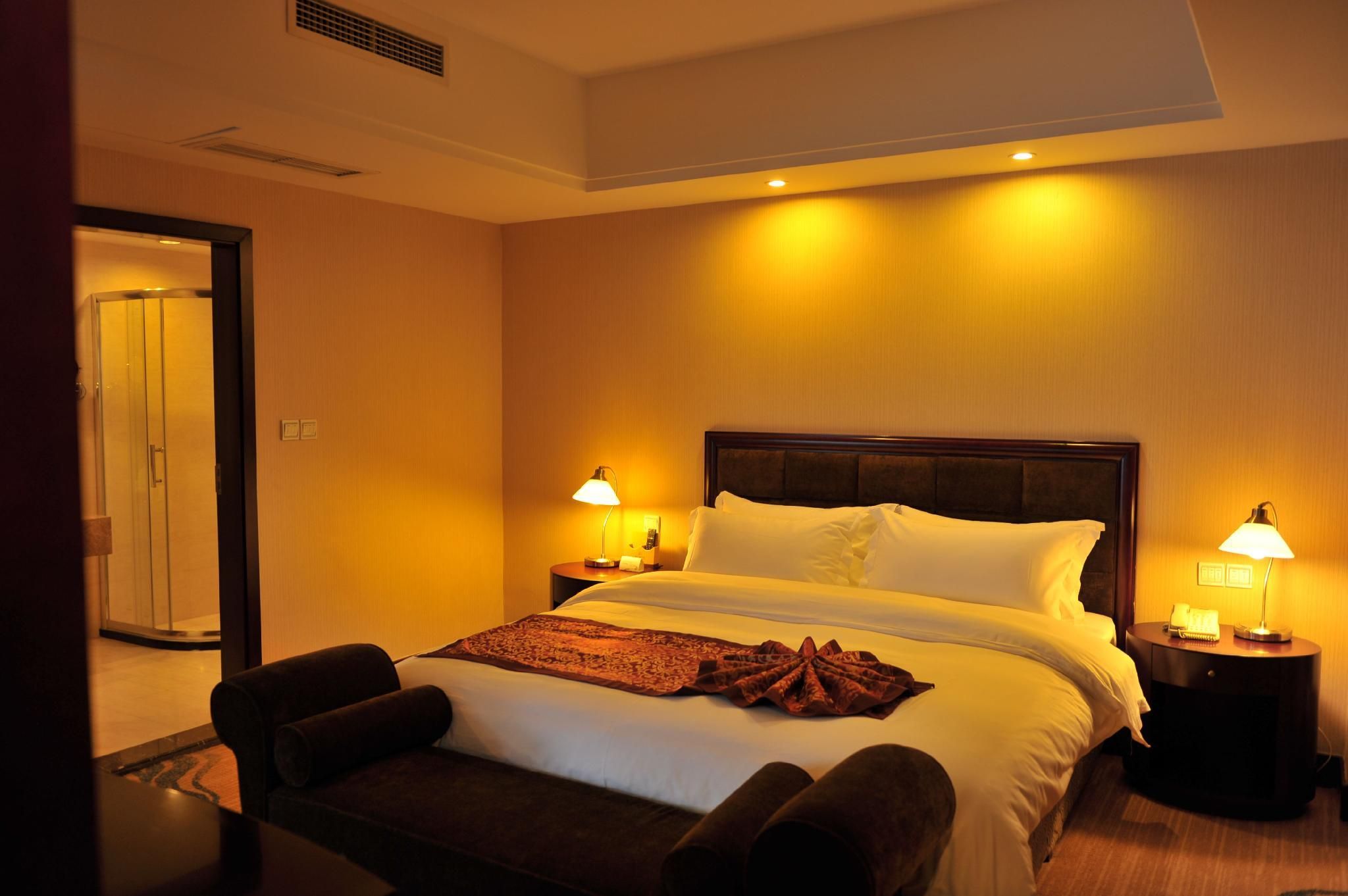 Jinjiang Golden Bridge Hotel - Liangshan - Bedroom
