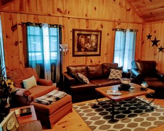 Stunning Cabin. On a Mountain Ridge! Perfect vacation getaway for all ages! - Mountain View - Living room