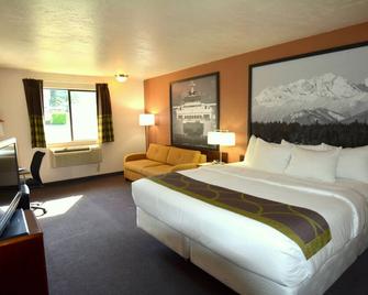 Super 8 by Wyndham Port Angeles at Olympic National Park - פורט אנג'לס - חדר שינה