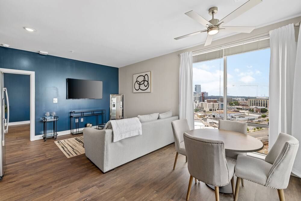 The Malibu Suite Penthouse The Gulch - נאשוויל - סלון