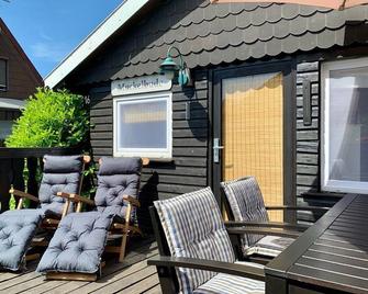 Ferienhaus Muckelbude - Südbrookmerland - Terasa