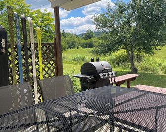 New! Ideal location! Walk to Town! Family Fun! Mountain/Park Views! Pet Friendly - Ellicottville - Patio