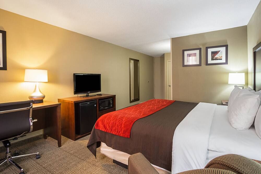 Bedroom view of Comfort Inn Downtown