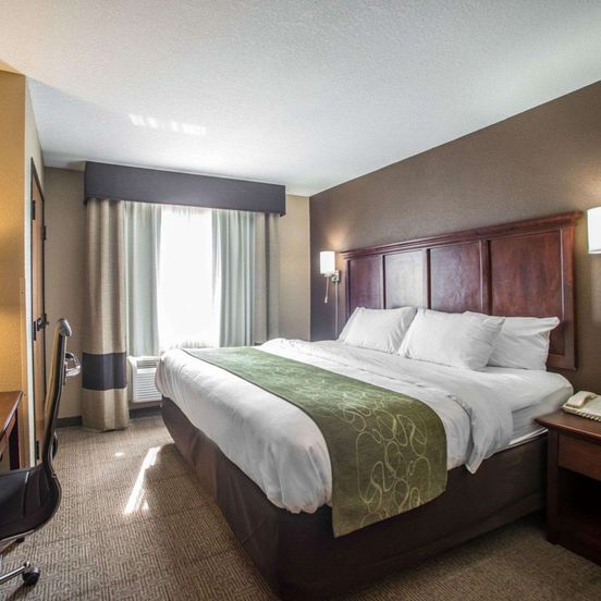 Bedroom view of Comfort Suites Columbia - University Area