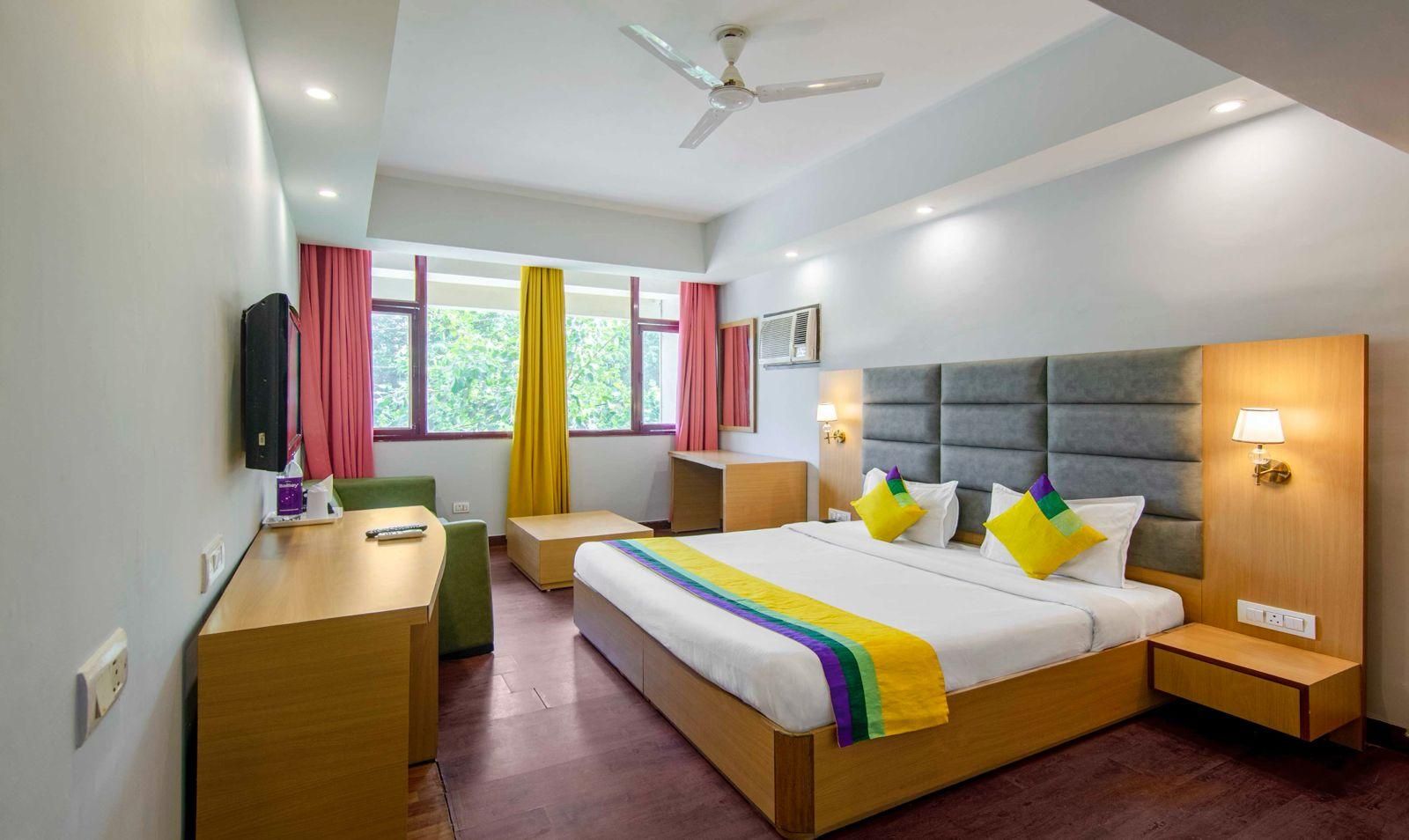 Hotel South End - تشانديغاره - غرفة نوم