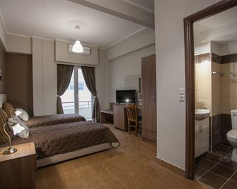 Ambrosia Suites & Aparts - אתונה - חדר שינה