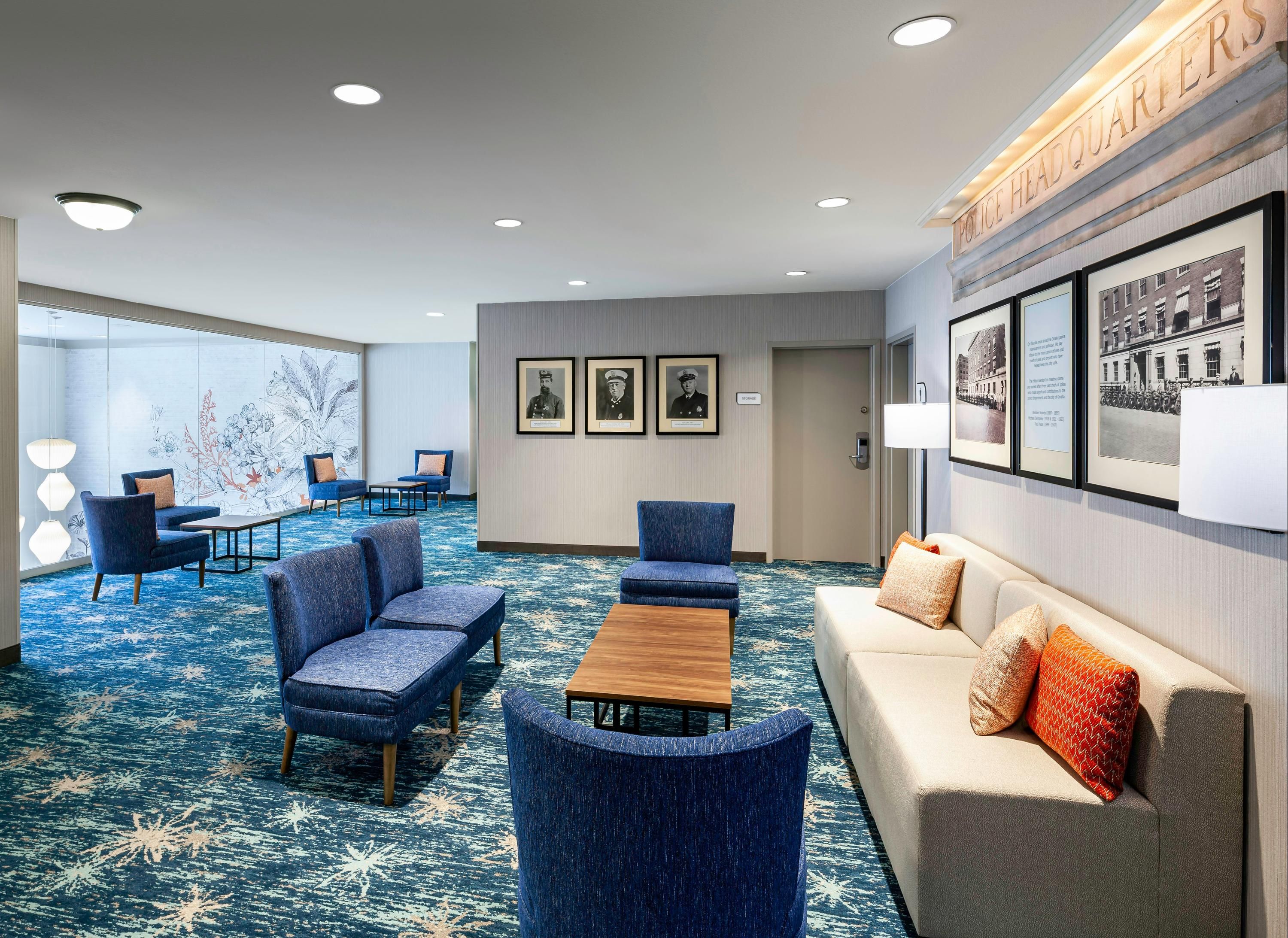Hilton Garden Inn Omaha Downtown/Old Market Area - אומהה - טרקלין