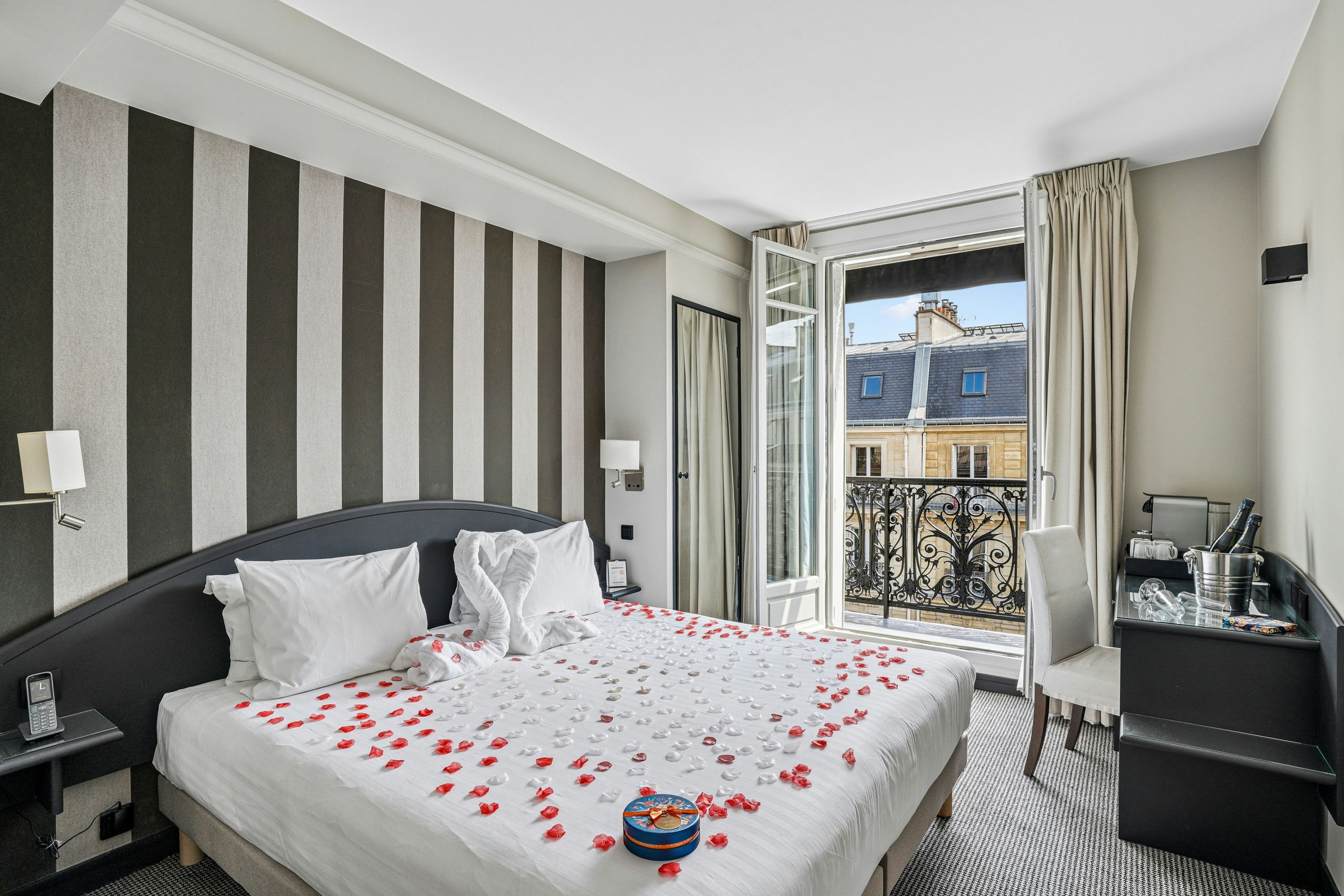 Hôtel Excelsior Opéra - פריז - חדר שינה