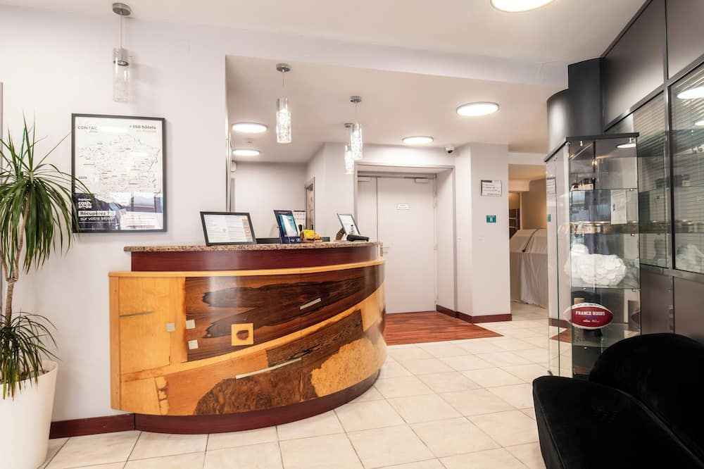 Contact Hôtel des Deux Moulins Limoges - Proche de la gare - לימוז' - דלפק קבלה