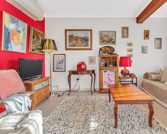 Colour Pop Cottage - A vibrant courtyard retreat perfect for long stays - Payneham - Sala de estar