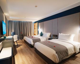 Lano Hotel Hebei Shijiazhuang Luquan District East Longquan Road - Shijiazhuang - Schlafzimmer