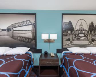 Super 8 by Wyndham Okawville - Okawville - Bedroom