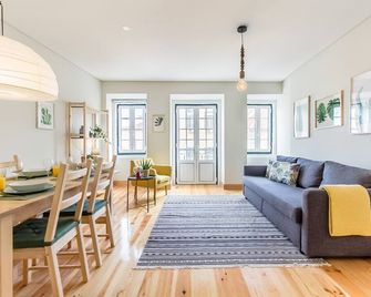 Santos Green Apartment - Lizbona - Pokój dzienny