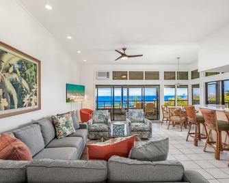 Kapalua Ridge Villas By Kbm Vacations - Kapalua - Wohnzimmer