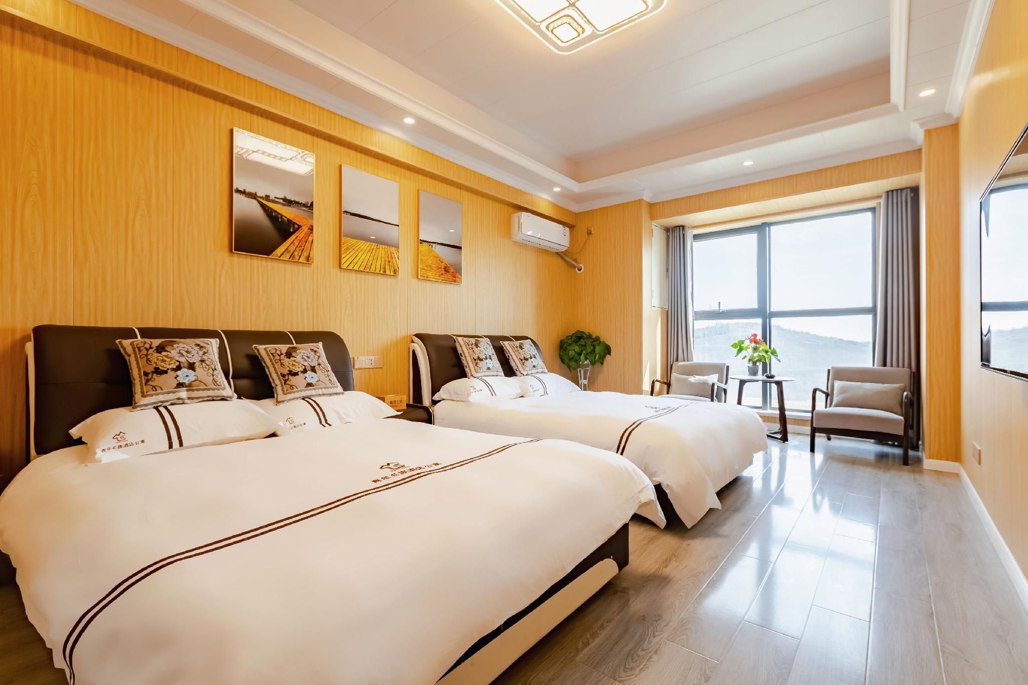 Nanjing E Nationality Apartment (Xianlin University Town Wanda Mao) - نانجينغ - غرفة نوم