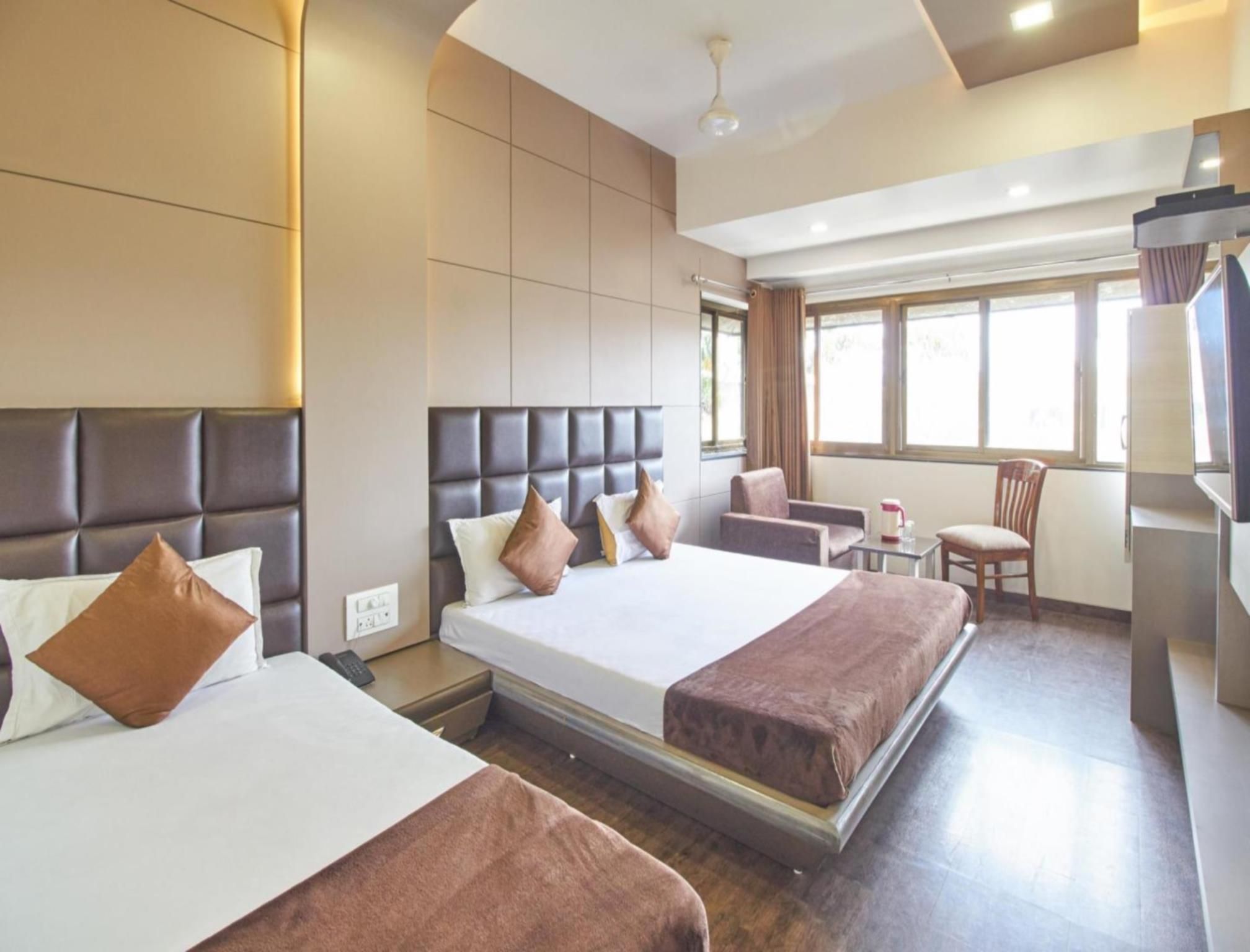 Hotel Oasis - מומבאי - חדר שינה