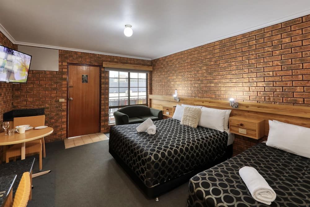 The Cottage Motor Inn Albury Cbd - אלברי - חדר שינה