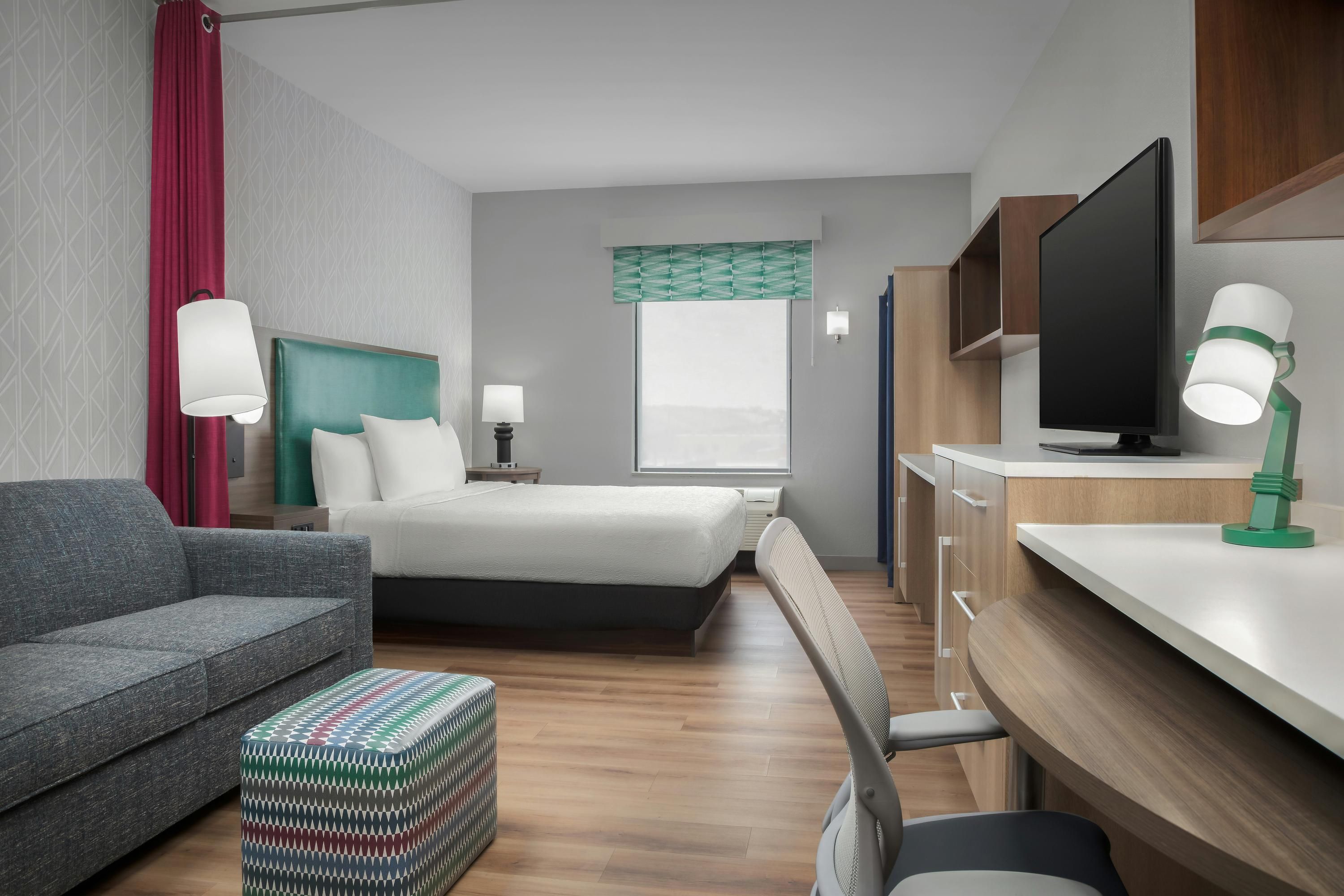 Home 2 Suites by Hilton Las Cruces - לאס קרוסס - חדר שינה