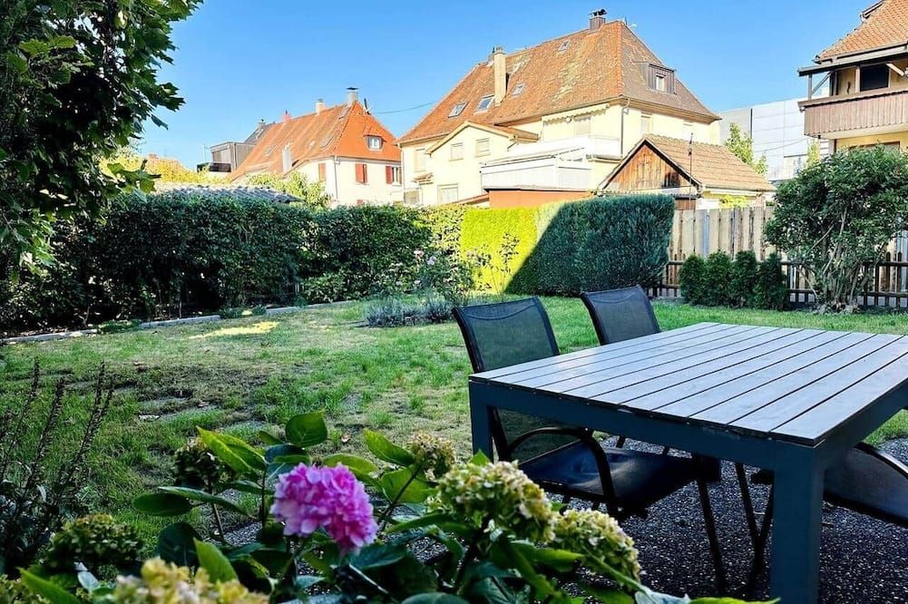 Bodensee-Haus - Ferienhaus am Bodensee mit Garten - رادولفزيل - شرفة مرصوفة