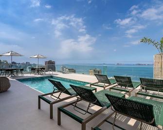 (902-B) Studio com Vista Mar e Comodidades - Río de Janeiro - Balcón