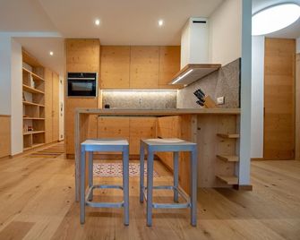 Flat | Mountain view - Selva di Val Gardena - Kitchen