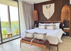 Mistiq Gardens Luxury Apartments - Tulum - Bedroom