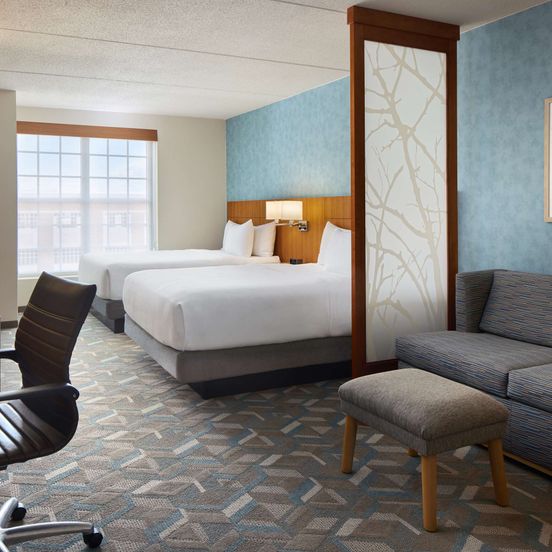 Bedroom view of Hyatt Place Fredericksburg at Mary Washington