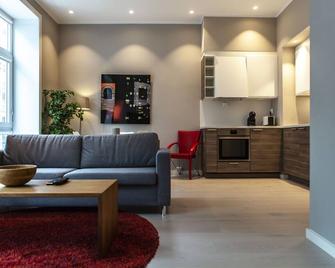 Forenom Serviced Apartments Bergen City - Bergen - Oturma odası