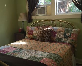 A Beautiful Jewel Box... This House Is Painted Black ! - New Orleans - Bedroom