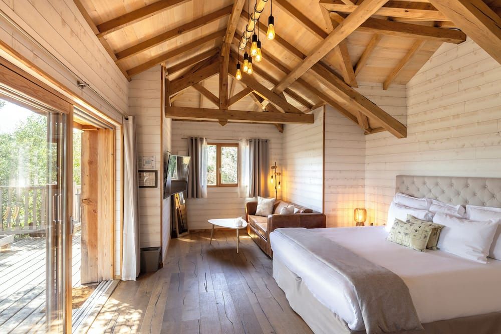 L'Hostellerie du Moulin des Oliviers - Olmeto - Schlafzimmer