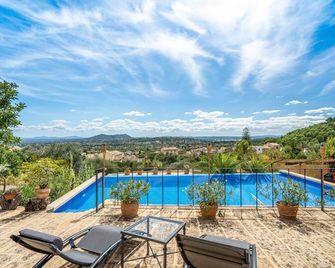 CAN PULIT - finca romántica para 2 con piscina y vistas en Selva Mallorca - Selva - Piscine