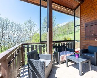 Le Grenier de Fernand - vue montagne - Saint-Jean-de-Sixt - Balcon