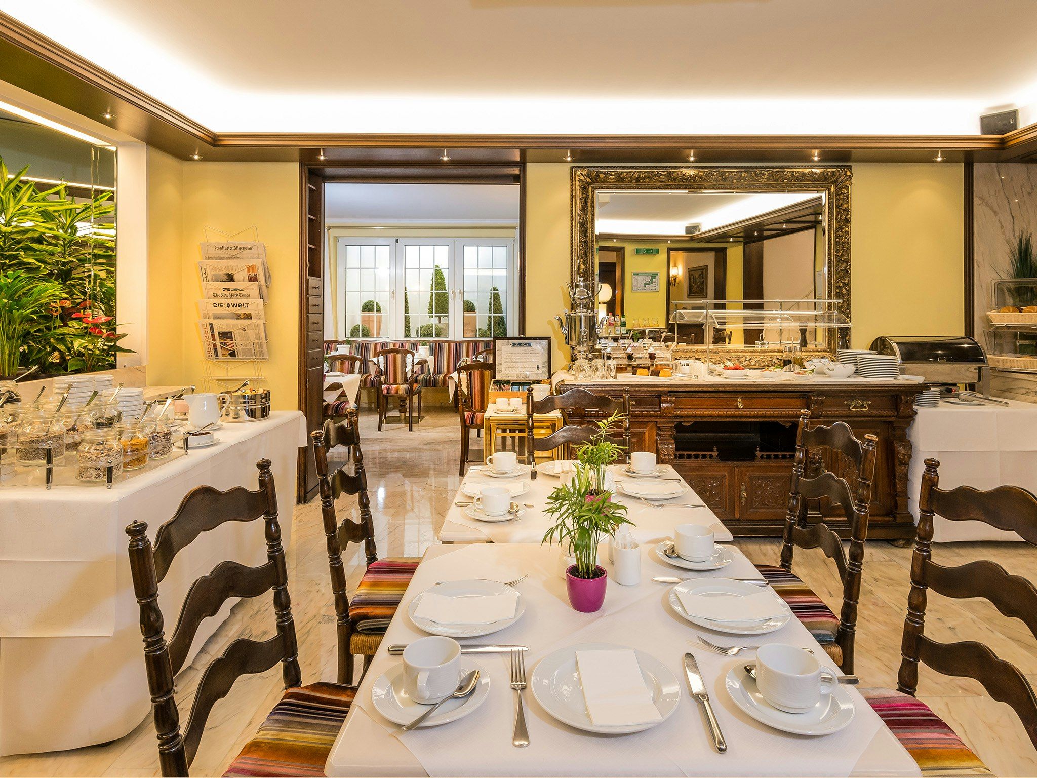 Hotel Palmenhof - פרנקפורט אם מיין - מסעדה