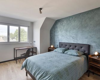 Le MoZen - Appartement proche hippodrome - St Malo - Saint-Malo - Sypialnia