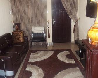 Fully Furnished 1-Bedroom Mini-Flat - Ikeja - Living room