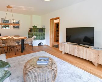 Ferienwohnung Am Biberbach - Rosshaupten - Sala de estar