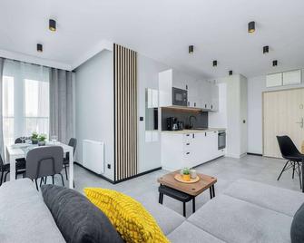 Modern Apartment Barlickiego 2G in Świnoujście with Parking by Noclegi Renters - Świnoujście - Stue