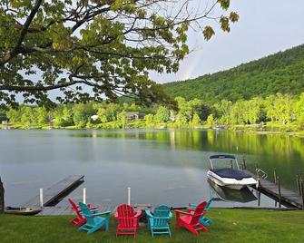 Lake George Water Front With Boat Dock - Ticonderoga