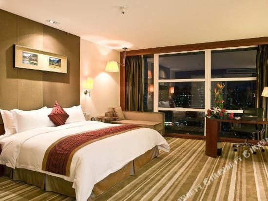 Lafonte International Hotel - שנג'ן - חדר שינה