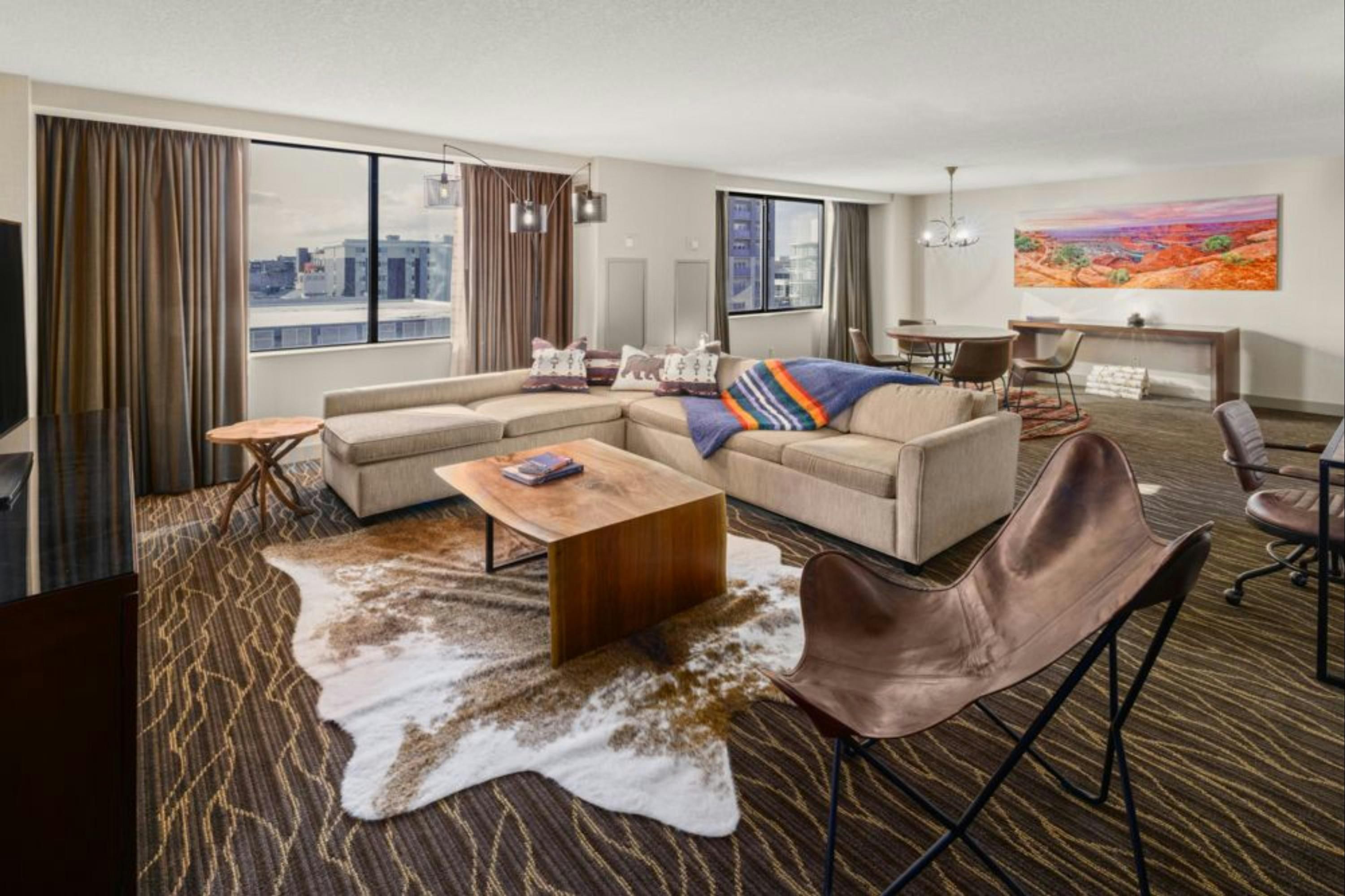 Hilton Salt Lake City - סולט לייק סיטי - סלון