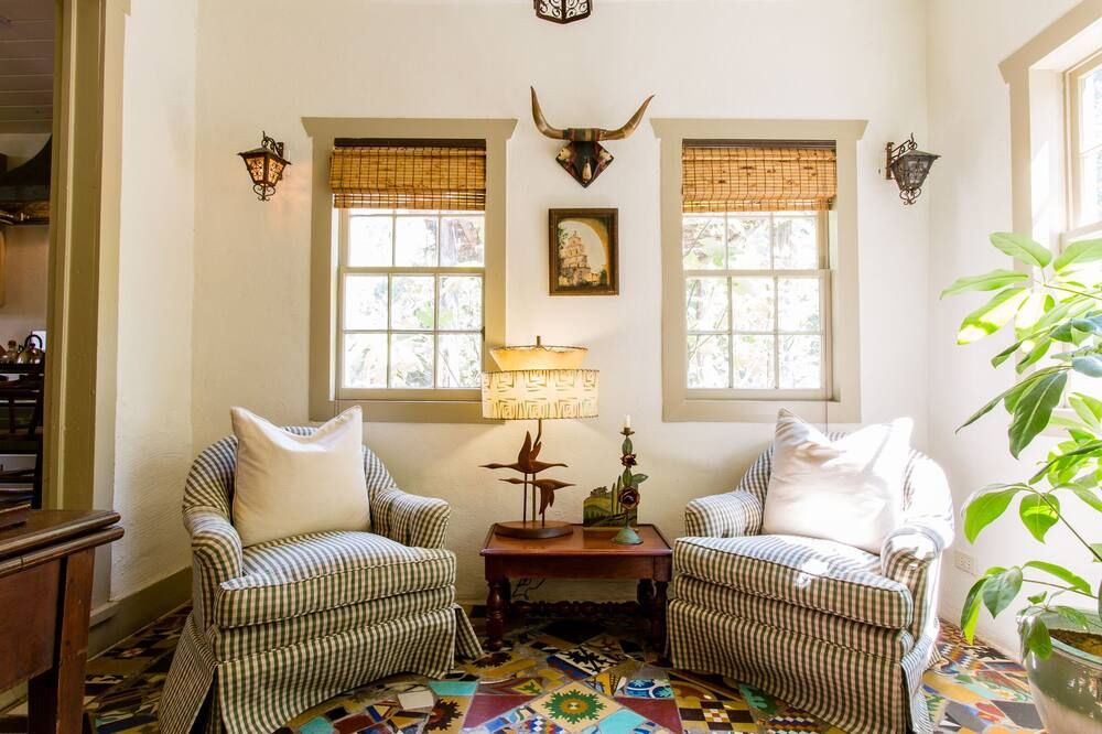 Historic House On San Antonio River And Mission Trail Next To Mission San Juan - سان انطونيو - غرفة معيشة