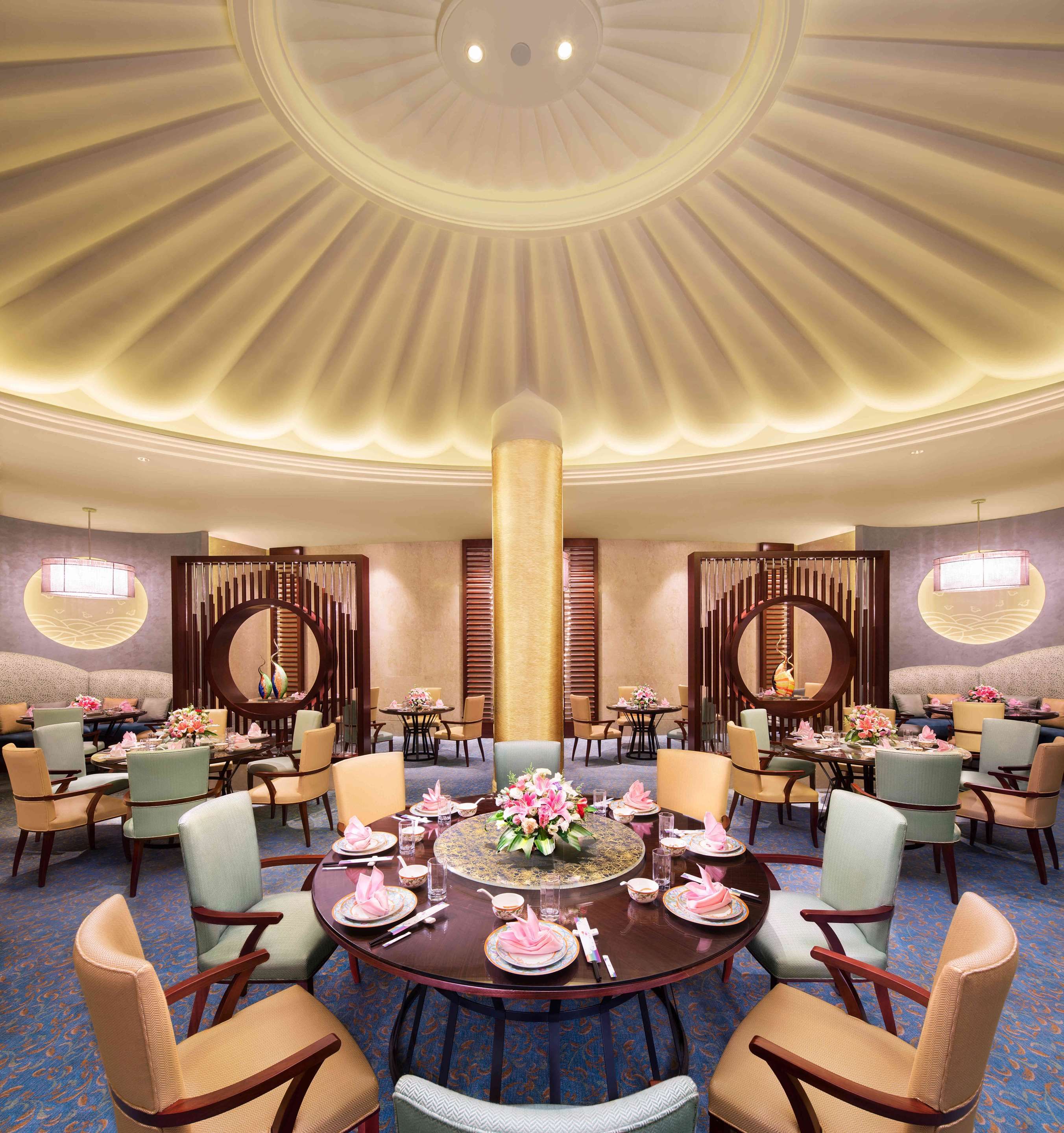 فندق شوانفو المطل على البحيرة - نانجينغ - مطعم