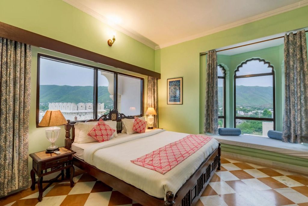 Gulaab Niwaas Palace - פושקאר - חדר שינה