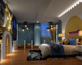 Chaozhou Yuefeng Hotel (Caitang Branch) - Jieyang - Bedroom