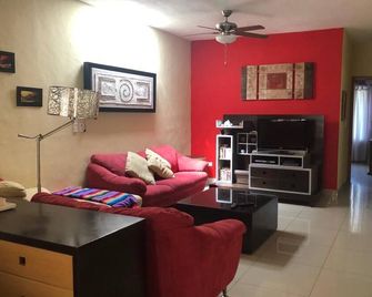 Best American Standards Caribbean Condo Rental - P.D.C - Playacar - Playa del Carmen - Soggiorno